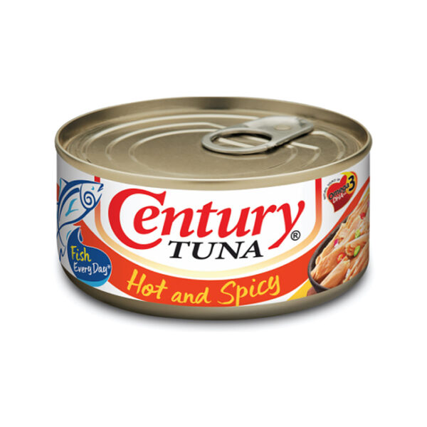 Century Tuna Hot & Spicy 180g Can