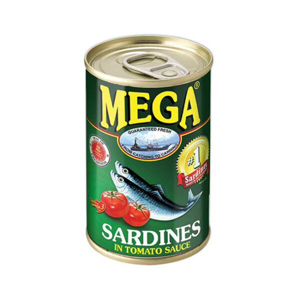 Mega Sardines 155g Can
