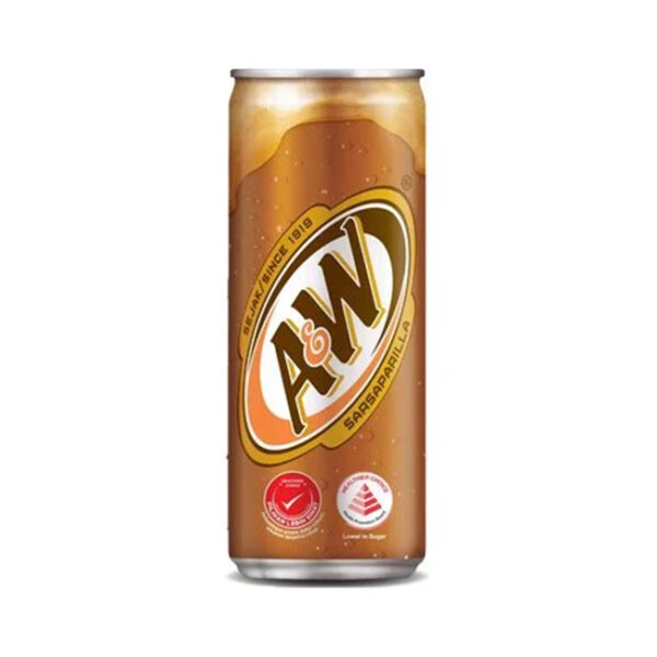 A&W Root Beer Sarsaparilla 320ml