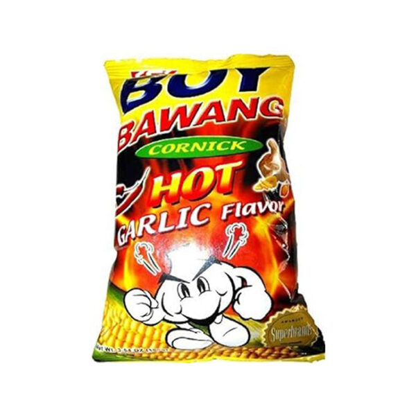 Boy Bawang Cornick Hot Garlic 90gm