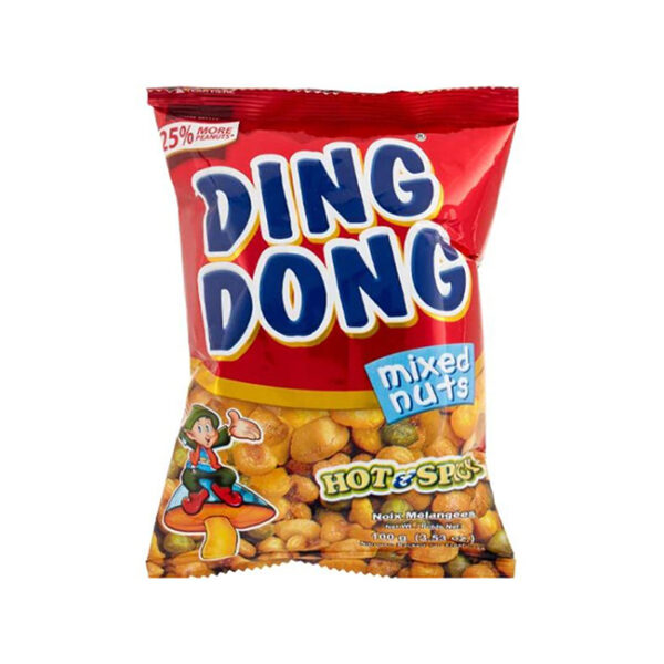 Ding Dong Mixed Nuts Hot & Spicy 100gm