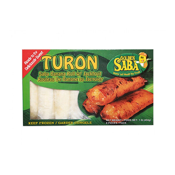 Golden Saba Turon Saba Banana Spring Roll with Jackfruit 454gm