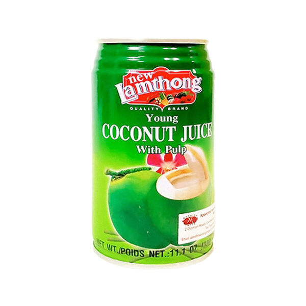 Lamthong Coconut Juice with Pulp 330ml