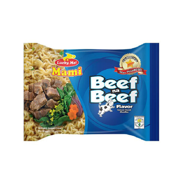 Lucky Me Instant Mami Noodle Beef 55gm