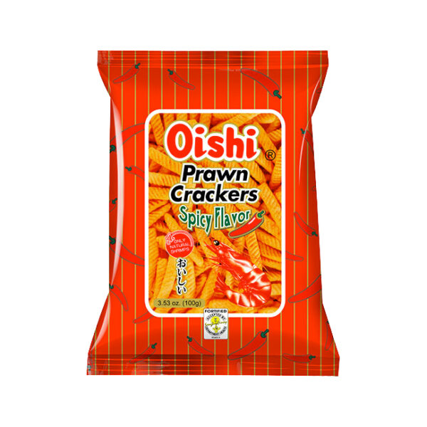 oishi-shrimp-chips-spicy-60gm Oishi Shrimp Chips Spicy 60gm