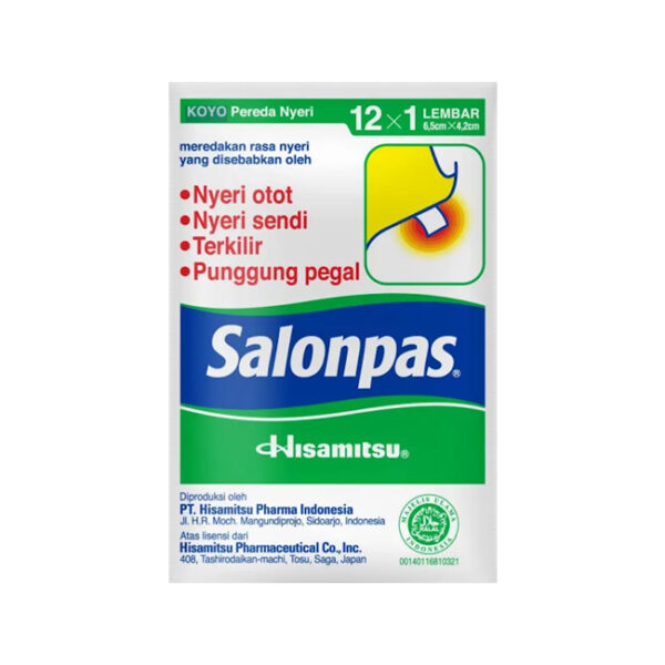 Salonpas Plasters 12pcs