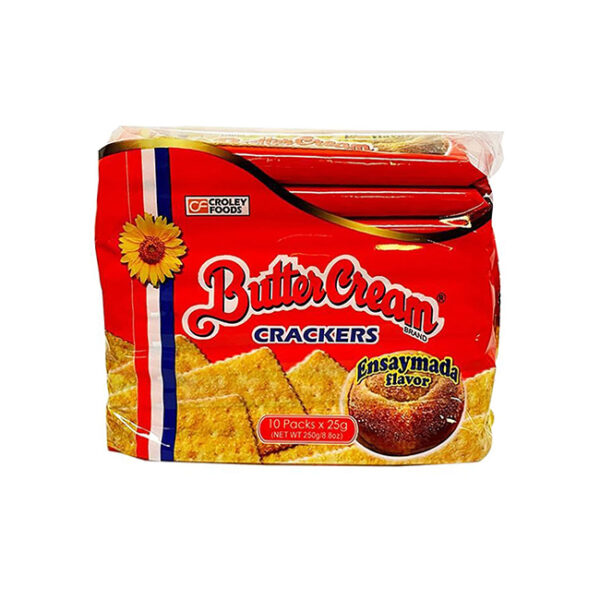 Butter Cream Cracker Ensaymada Pack 25gm x 10