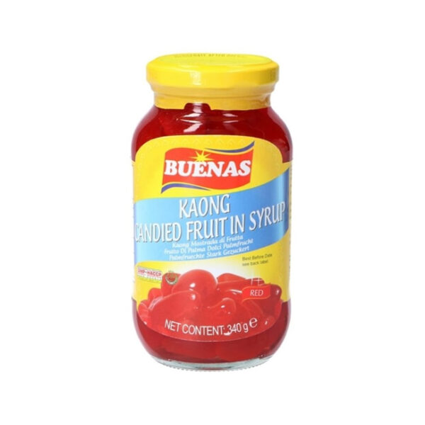 Buenas Sugar Palm Fruit Kaong Red 340gm