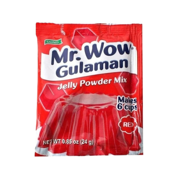 Mr. Wow Gulaman Mix Red 24gm