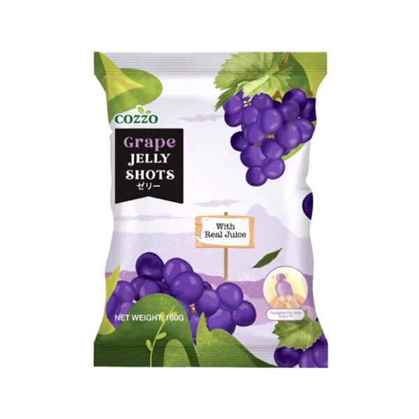 Cozzo Jelly Shots Grapes 20gm x 8