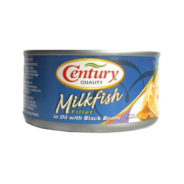 Century Bangus Milkfish Fillet with Black Beans 184gm
