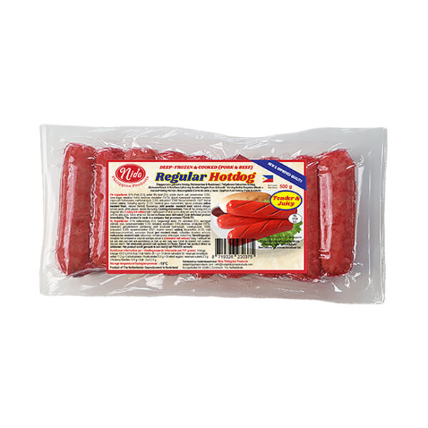 Nida Tender Juicy Hotdog Regular 500gm