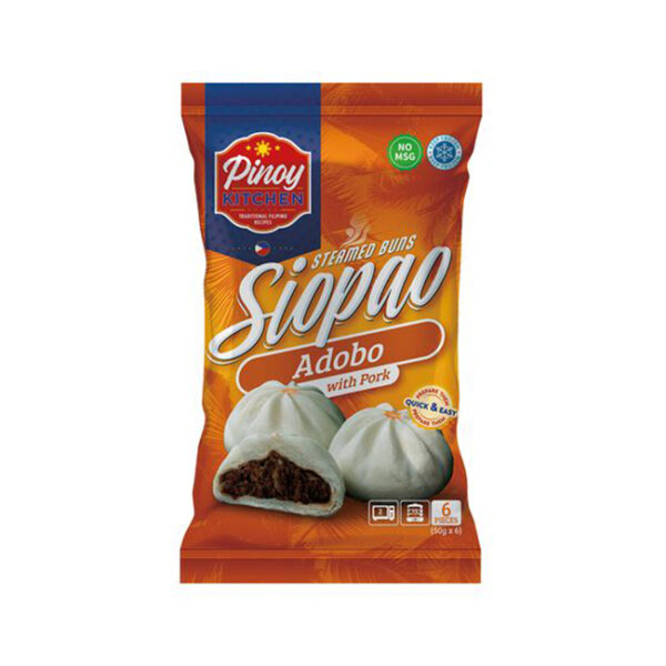 Pinoy Kitchen Siopao Adobo Pork 300gm
