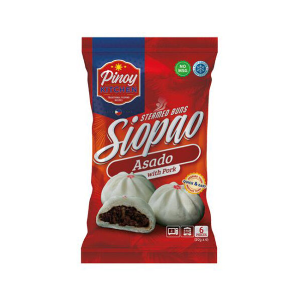Pinoy Kitchen Siopao Asado Pork 300gm