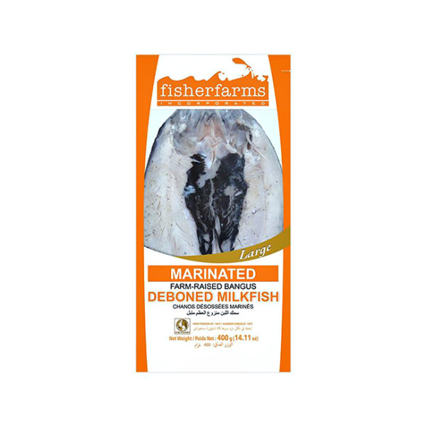 Fisher Farms Deboned Milkfish Marinated 400gm