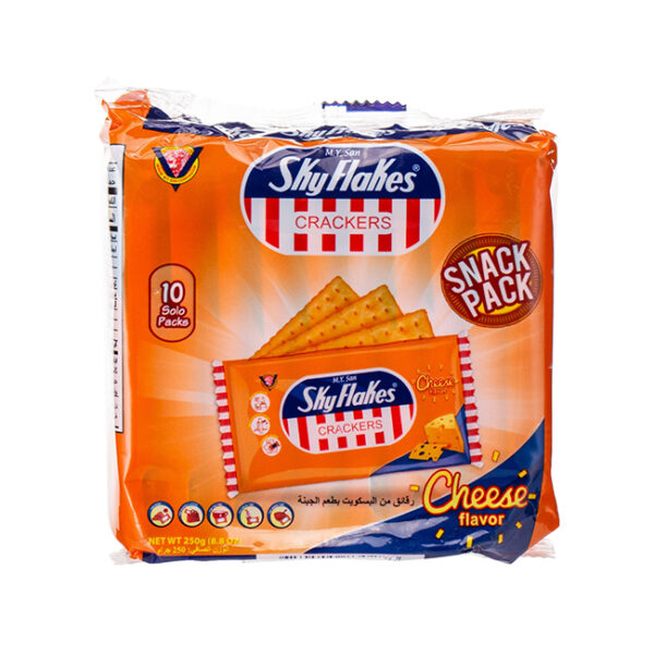 Skyflakes Biscuits Cheese Pack 25gm x 10