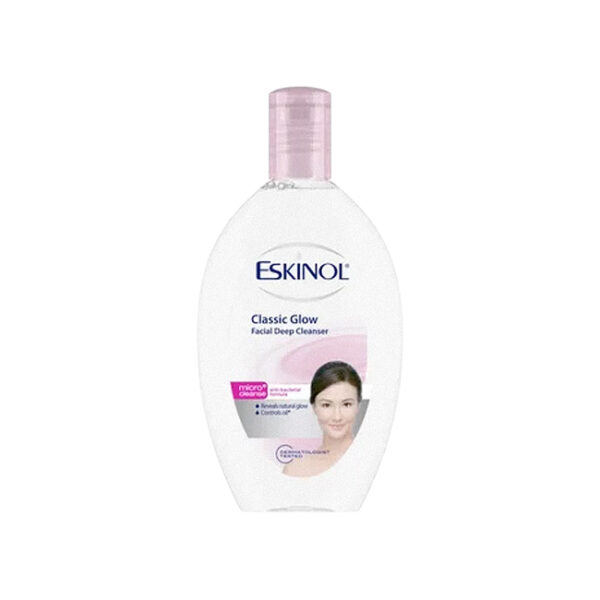 Eskinol Facial Cleanser Classic Glow White 225ml