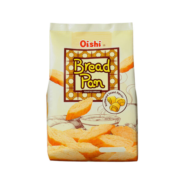Oishi Bread Pan Buttered Toasted Bread 42gm