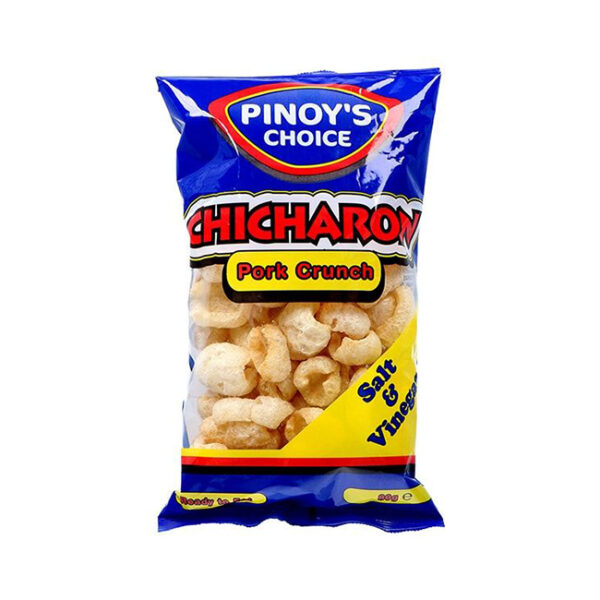 Pinoy’s Choice Chicharon Pork Crunch Salt & Vinegar 100gm