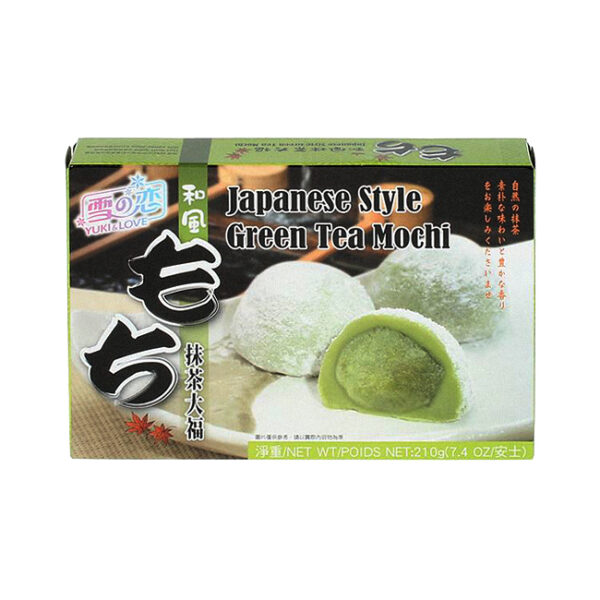 Yuki & Love Japanese Style Green Tea Mochi 210gm
