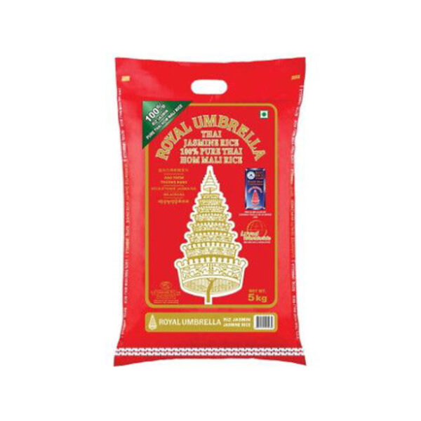 Royal Umbrella Thai Hom Mali Jasmine Rice 5kg