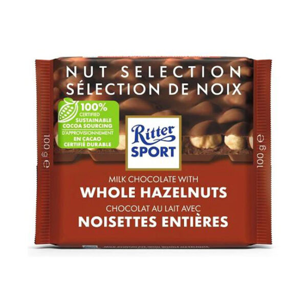 Ritter Whole Hazelnuts 100g