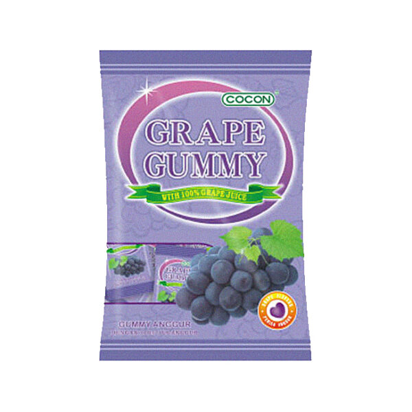 Cocon Gummy Jelly Sweets Grape 100gm
