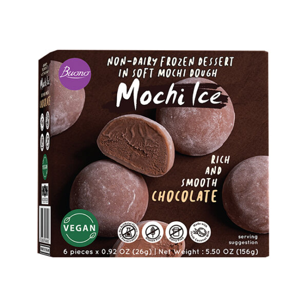 Buono Mochi Ice Dessert Chocolate 26gm X 6