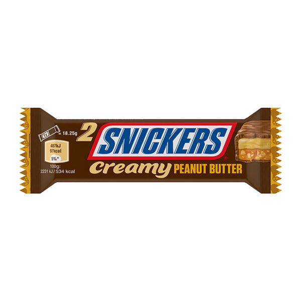 Snickers Creamy Peanut Butter Bar 36.5g