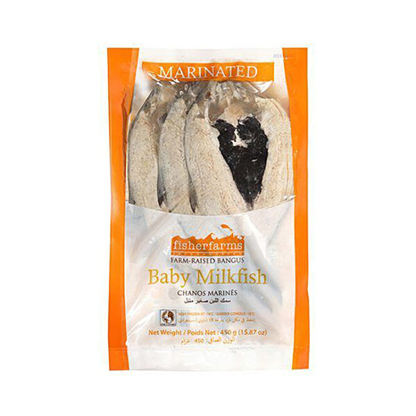 Fisher Farms Baby Milkfish Bangus Split Marinated 450gm