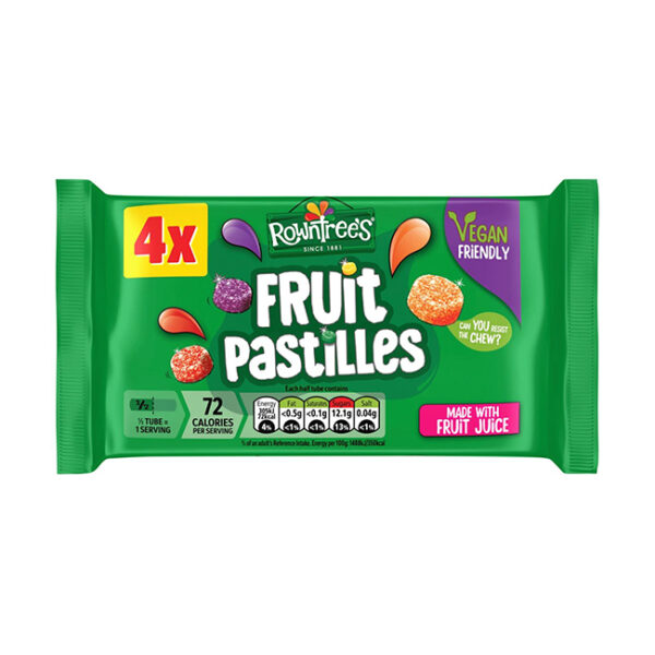 Rowntree’s Fruit Pastilles 41g x 4pk
