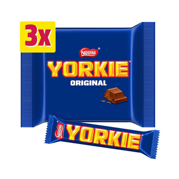 Yorkie Original Bar 3pk 138g