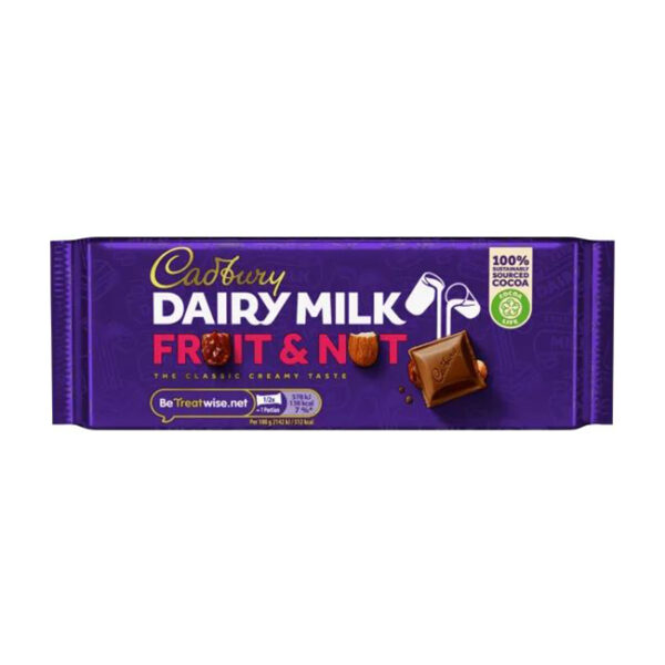 Cadbury Fruit & Nut 54g