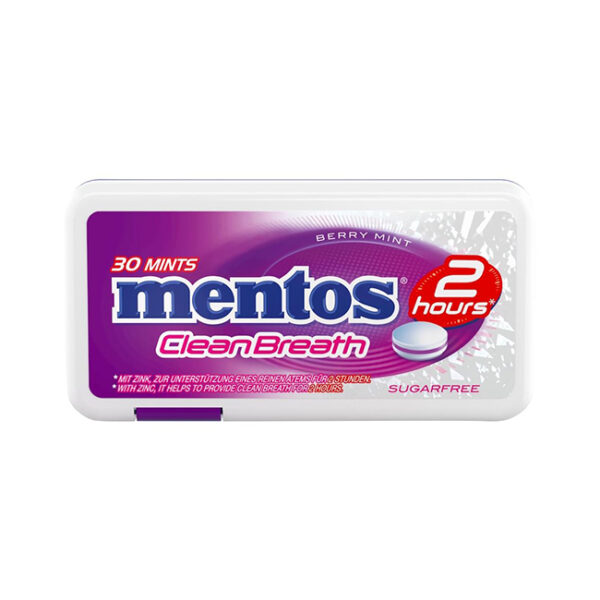 Mentos Clean Breath Purple 21g