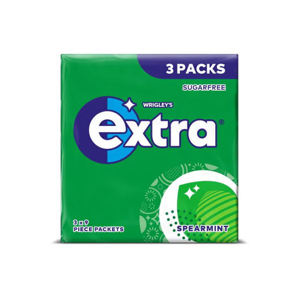 Wrigley’s Extra Spearmint Sugarfree 3pk