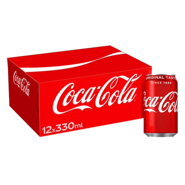 Coca-Cola Regular Cans 330ml x 12pk