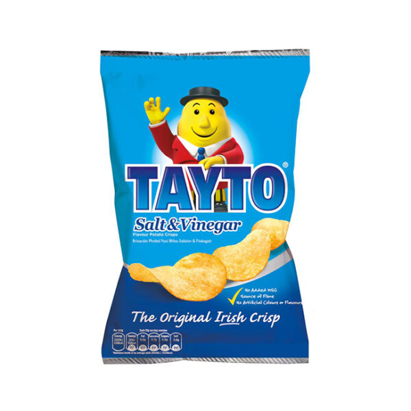 Tayto Crisps Salt & Vinegar 35g
