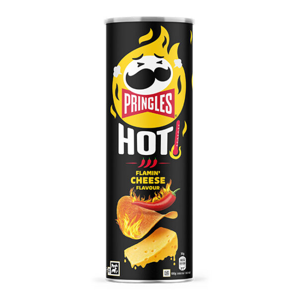 Pringles Hot & Flamin’ Cheese 160g